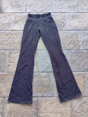 abercrombie kids Black Girls  Wide Leg Leggings